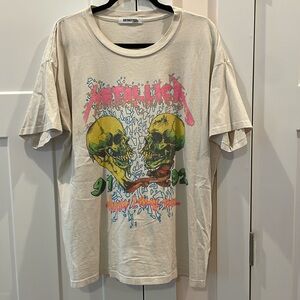 Daydreamer Metallica merch tee, size M